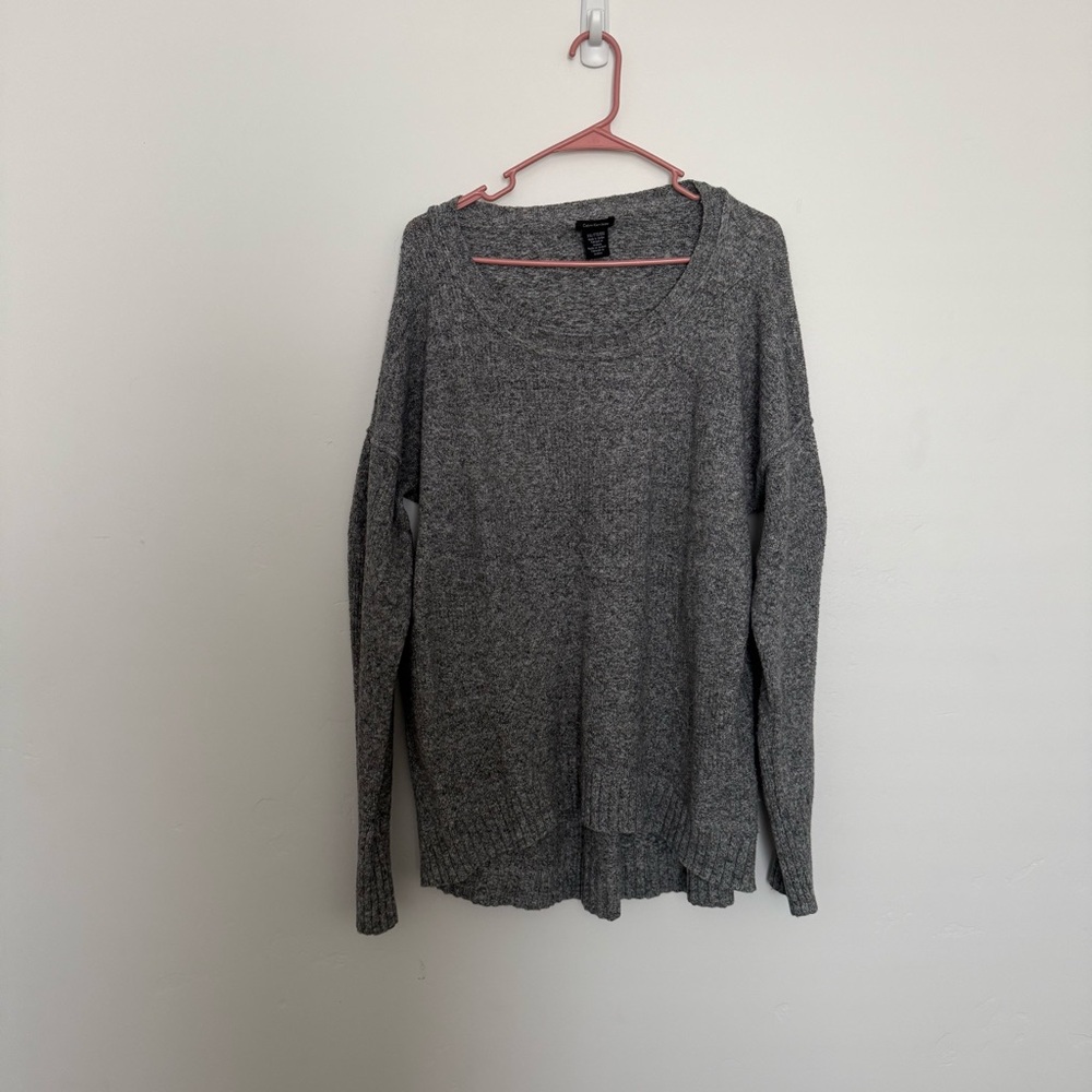 Calvin Klein Jeans Women’s Gray Crewneck Knit Sweater